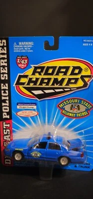 1998 CROWN VIC MISSOURI STATE HIGHWAY PATROL ROAD CHAMPS 1:43 VINTAGE SIN ABRIR Foto 1 de 4