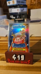 2021 Topps Chrome Garbage Pail Kids Original Series 4 Refractor Bruce Moose - Picture 1 of 1