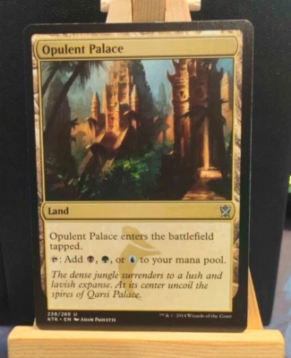 Opulent Palace - Khans of Tarkir - Uncommon Land - NM/LP - MTG - Image 1 of 3