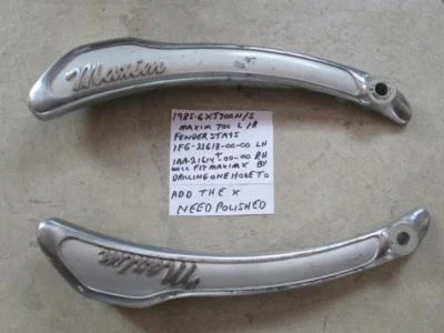 Guardabarros Yamaha XJ700/750 Maxim (necesita pulido) Foto 1 de 4