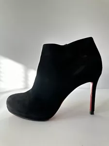 Christian Louboutin Black Bella Top Stiefeletten EU 35,5 UK 2,5/3 US 5,5 - Bild 1 von 20