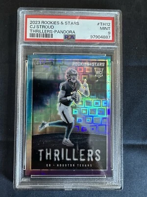 2023 Panini Rookies & Stars CJ Stroud Thrillers Pandora /75 Texans Rookie RC - Image 1 of 3