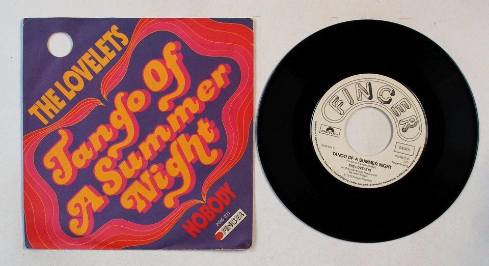 The Lovelets Tango Of A Summer Night GER 7inch Vinyl Single 1973 WL Promo! Disco - Bild 1 von 1