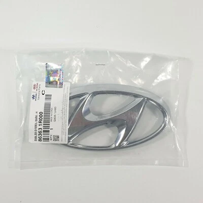 Genuine 863631R000 Front H Logo Emblem For Hyundai Accent 2011-2012 - Imagem 1 de 4