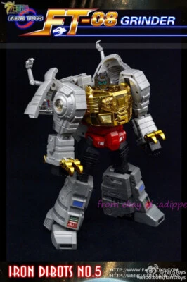 Perfect FansToys  Ft-08 Grinder Ft08 Grimlock Action Figure In Stock Model - Image 1 of 4