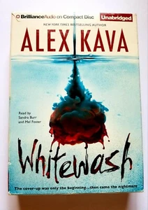 Whitewash Audio Book Alex Kava 9 Discs 10 Hours Burr and Foster Free Shipping - Picture 1 of 2