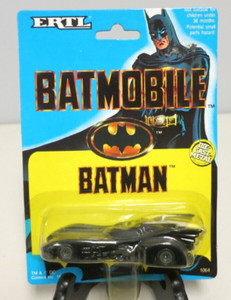 ERTL 1989 - BATMOBILE Die-cast Metal DC COMICS -Batman