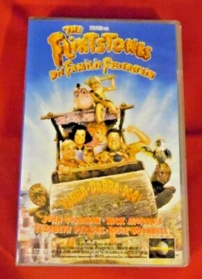 VHS: The Flintstones , 87 Minuten , ab 0 , Steven Spielberg , John Goodman , - Bild 1 von 4