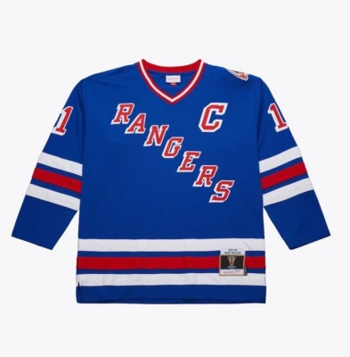 Mitchell & Ness 1994 New York Rangers #11 Hockey Jersey New Mens Big & Tall $200 - Image 1 of 4