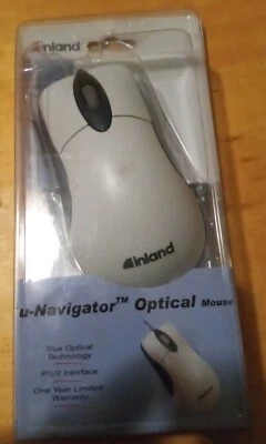 Inland 7232 Optical Mouse u-navigator optical mouse new in package  - Image 1 of 2