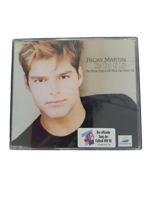 RICKY MARTIN The Cup Of Life MCD 1998 RAR & WIE NEU WM Song 1998 Latin Hit ! - Bild 1 von 2