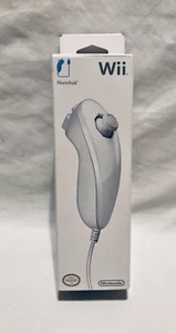 Nintendo Wii Nunchuck White OEM Brand new Factory Sealed - Picture 1 of 4