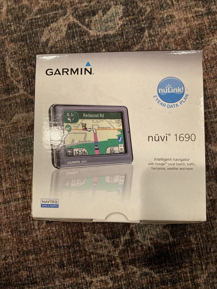 Garmin Nuvi 1690 nuLink 4.3" Portable Navigator - Image 1 of 1