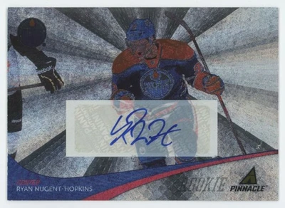 2011-12 PINNACLE Ryan Nugent-Hopkins RC ROOKIE AUTO - Image 1 of 2