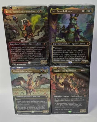 Magic the Gathering - Bloomburrow - All 4 Commander Decks - SEALED - FREESHIPING - Image 1 of 4
