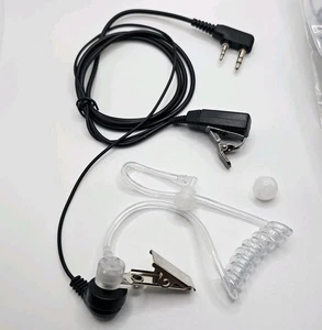 Auriculares Walkie Talkie Tubo Acústico 5 X 2 Pines Radio de Seguridad Bidireccional - Imagen 1 de 2