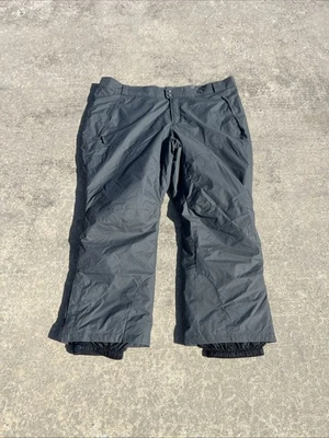 Pantalones de esquí de nieve aislados grises Columbia para mujer talla 3x usados en excelente estado Omni Shield Foto 1 de 4