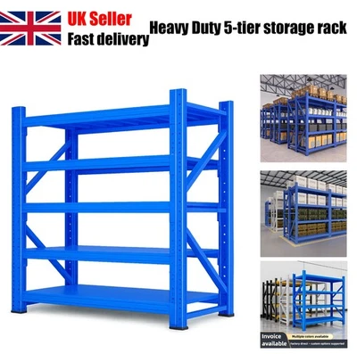 Heavy Duty Metal Warehouse Racking Shelving | 300KG UDL 200cm x 150cm x 60cm - Image 1 of 4