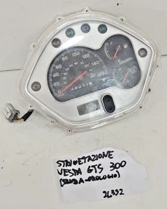 STRUMENTAZIONE PIAGGIO VESPA 300 GTS 2008 2016 SENZA OROLOGIO VEDI 📷 - Foto 1 di 5
