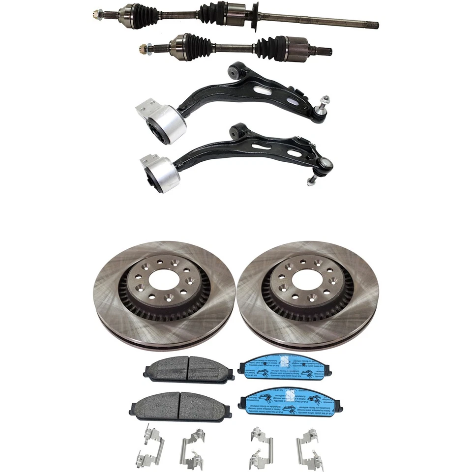 Kit de eje CV para Ford Five Hundred 2005-2007 Mercury Montego delantero izquierdo derecho AWD CVT Foto 1 de 4