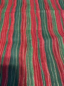 Red, Green, Gold Fabric Traditions 1/2 Yard - Picture 1 of 1