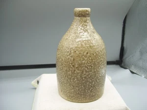 Vintage Salzglasur Steinzeug Keramik Met Ingwer Bier Ale Flasche Krug signiert selten - Bild 1 von 8