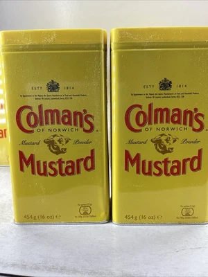 Mustard Powder, 16-Ounce Cans (Pack of 2) Exp 07/2026 - Image 1 of 4