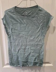 Camiseta naranja ajustada Free People Movement talla M/L nueva sin etiquetas - Imagen 1 de 4