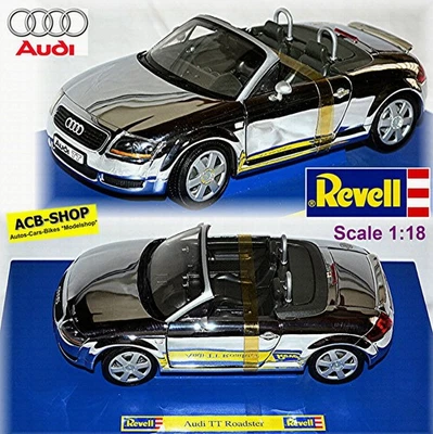 Audi TT Roadster Tipo: 8N Cabriolet 1999-2000 Cromato 1:18 Revell 08857 - Immagine 1 di 4