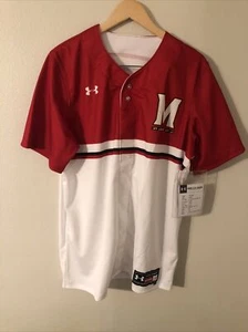 maryland terrapins under armour SMS I.D. Card Jersey Men’s size large - Picture 1 of 4
