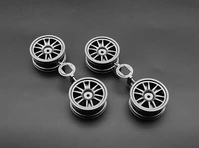 TAMIYA FELGEN SATZ 1:10 MITSUBISHI LANCER EVO V 26MM (4 STK.) # 0444429 - Bild 1 von 4