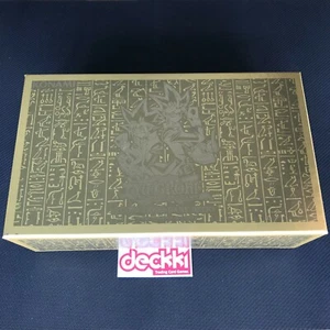 Caja de almacenamiento de cubiertas legendarias de Yugi (vacía) - caja dorada - YGLD COMO NUEVA YuGiOh! - Imagen 1 de 5