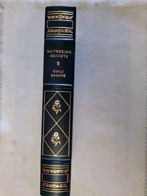 WUTHERING HEIGHTS EMILY BRONTE FRANKLIN LIBRARY 1979 GOLD LEATHER CLASSIC NOVEL Foto 1 de 4