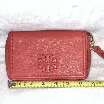 Tory Burch Wallet Coral Color - Image 1 of 4