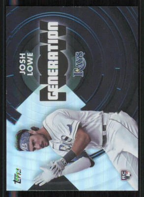 2022 Topps Generation Now #GN85 Josh Lowe - Image 1 of 2
