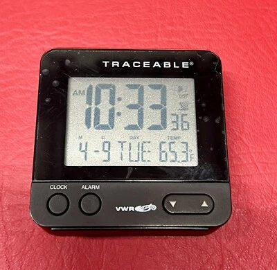 VWR / TRACEABLE NEW, Open Box VWR 76491-718 Traceable Radio-Controlled Atomic Clock