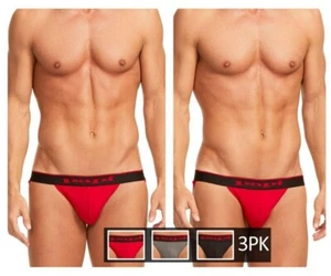 Papi 980911-950 3PK Cotton Stretch Jockstrap - Picture 1 of 9