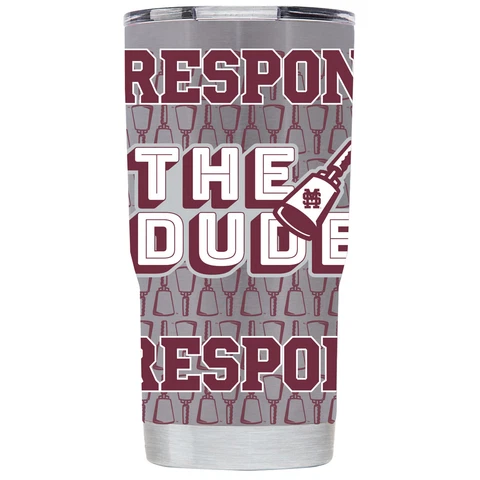 Mississippi State Bulldogs 20oz. The Dude Cowbell Tumbler Cover