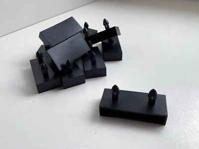 Bed Slat Holders 50-53mm Caps Fixings 2 Pins Sides Ends - Image 1 of 4