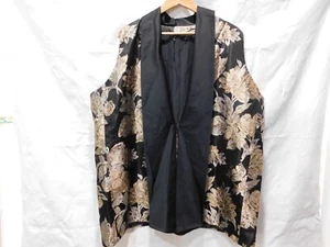 Marina Rinaldi Women's Nero Giglio Sleeveless Floral Vest size 22W/31 - Picture 1 of 3