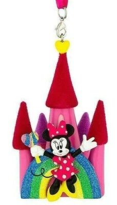 Disney Parks FANTASYLAND CASTLE Minnie Mouse New Christmas Ornament with Tags - Image 1 of 4