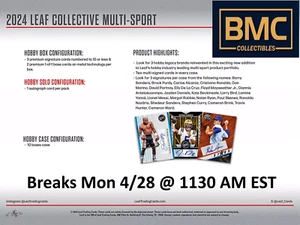 Mike Rozier 2024 Leaf Collective Multi-Sport 1x Case Break #18 - Picture 1 of 1