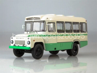 1/43 scale StartScaleModels Soviet FOR KAVZ-685 Kurgan Bus Green/White gift - Image 1 of 4