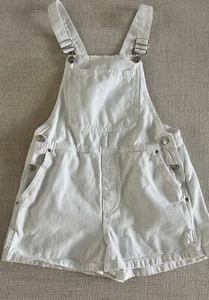 Zara, Girls White Denim Overal, 13-14yo - Picture 1 of 3