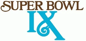Pittsburgh Steelers Super Bowl IX Logo Decal - Picture 1 of 1