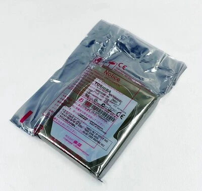 NEW! Toshiba 100GB 4200RPM 2.5" MK1060GSC Autonavigation / Industriecomputer HDD - Image 1 of 4