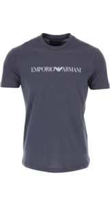 T-Shirt Emporio Armani Uomo Grigio 8N1TN5 1JPZZ 0929 - Imagen 1 de 2