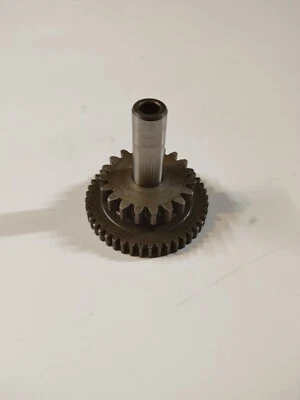 1981 Suzuki GS450T Starter Idler Gear and Pin  12611-44100 - Image 1 of 3