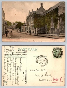 Berris Street, Library & Stuart House, Liskeard, Cornwall - Posted 1910 - Bild 1 von 1