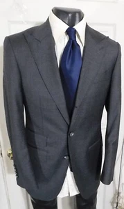 SUITSUPPLY SUPER 110'S SIZE 38R GRAY 3 BUTTON WOOL SPORTCOAT - Picture 1 of 4